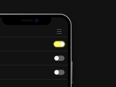 DailyUI 015 On Off Switch