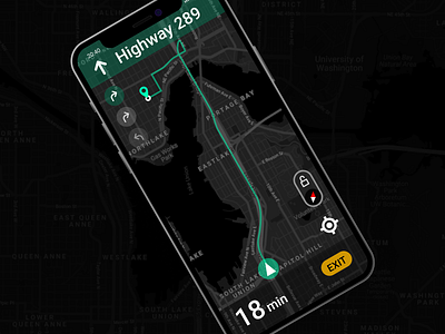 DailyUI 029 Map app dailyui design