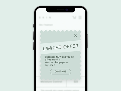 DailyUI 036 Special Offer dailyui design ui