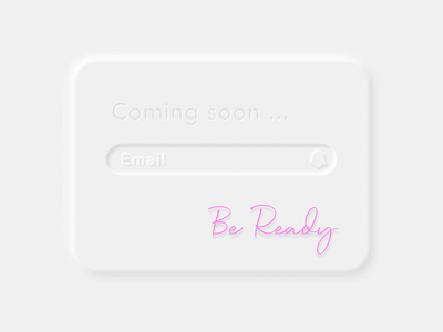 DailyUI 048 Coming Soon dailyui design ui