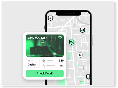 DailyUI 070 Event Listing