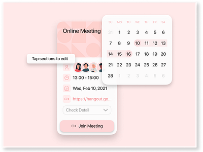 DailyUI 071 Schedule