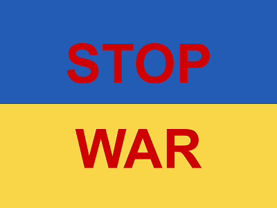 STOP WAR branding graphic design logo motion graphics ui
