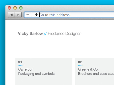 Portfolio site update designer freelance portfolio vicky barlow