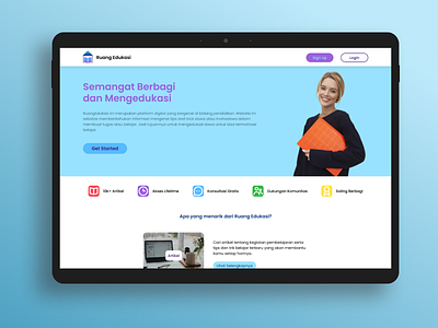 Ruang Edukasi - Website for Education and Consultancy