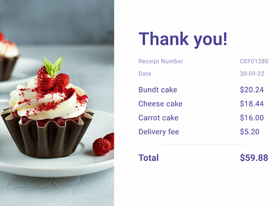 Email receipt dailyui design ui