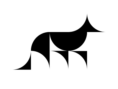 Strongheart branding design dog german shepherd graphic design identity illustration logo logo design mark shepherd symbol