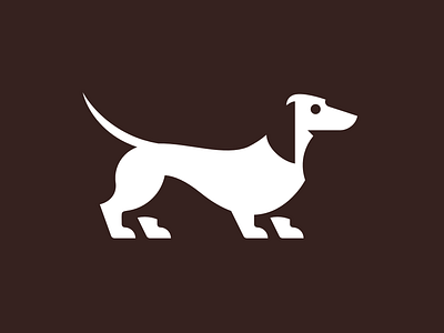 Dachshund dachshund dog logo symbol