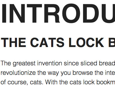 Cats Lock! bookmarklet