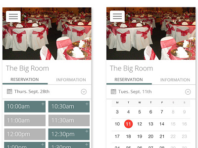 App Mockups app calendar mobile mockup schedule scheduling