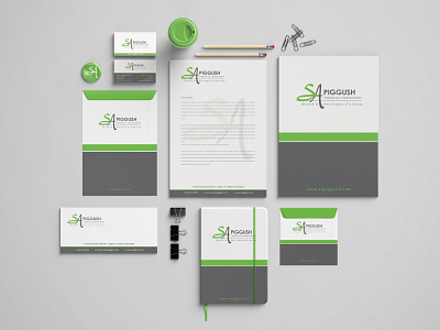 Corporate Stationery Design bhabotaranroy business card corporate corporate identity design envelope letterhead logo stationery