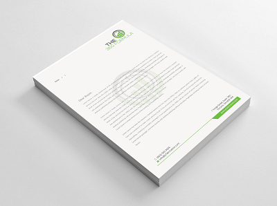 Letterhead bhabotaranroy business card corporate identity design envelope letterhead logo stationery