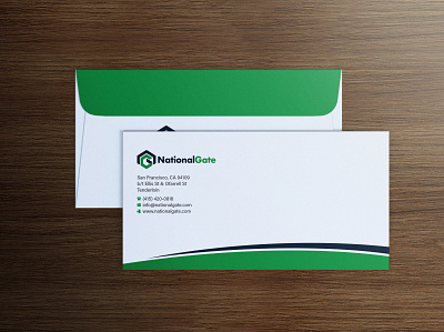 Envelope bhabotaranroy business card corporate identity design envelope letterhead logo stationery