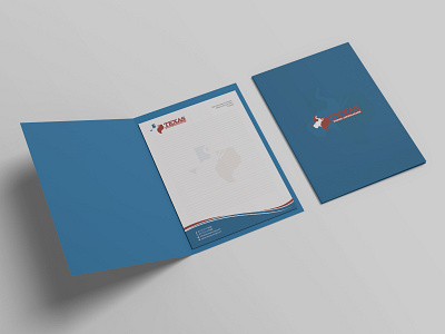 Presentation Folder bhabotaranroy branding business card corporate identity design envelope graphic design letterhead logo stationery