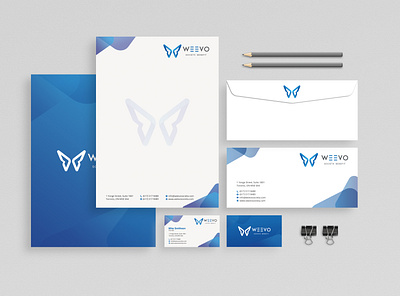 Professional Stationery Design bhabotaranroy branding business card corporate identity design envelope graphic design letterhead logo stationery