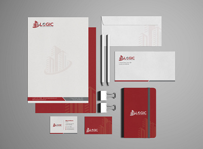 Professional Stationery Design bhabotaranroy branding business card corporate identity design envelope graphic design letterhead logo stationery