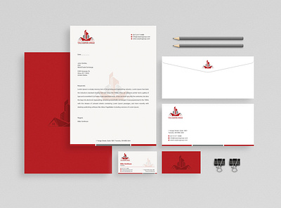 Professional Stationery Design bhabotaranroy branding business card corporate identity design envelope graphic design letterhead logo stationery