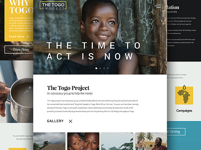 The Togo Project: Responsive Web branding compelling creative design responsive web ui ux