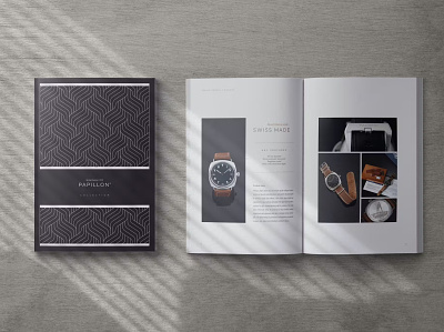 Luxury Brochure booklet branding brochure catalog catalogue corporate design illustration logo luxury minimal multipurpose photography ux