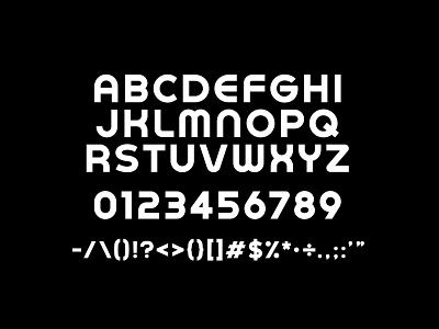 Experimental New - Typeface