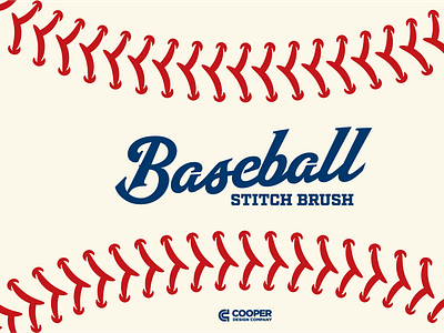 Baseball Stitch - Illustrator Pattern Brush