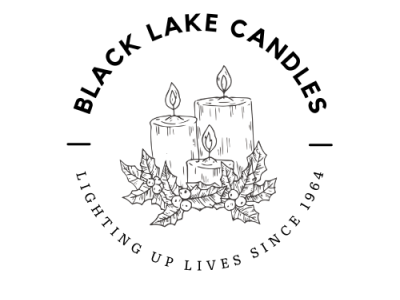 Black Lake Candle Logo autumn branding candle corel draw design graphic design illustration logo mock ups photoshop