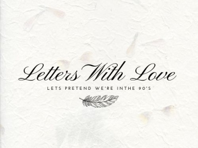 Letters With Love branding corel draw design envelopes graphic design illustration letters logo mock ups paper photoshop