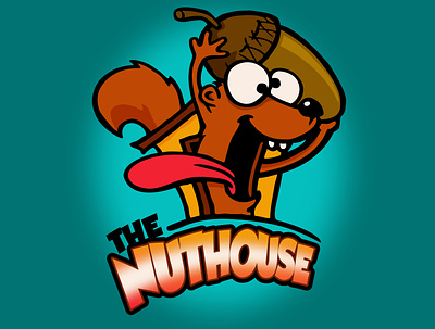 The Nuthouse Logo Design brand company logo design identity illustration logo logo design print design vector logo