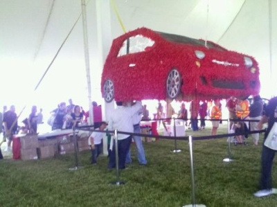 Giant Handmade Fiat 500 Pinata