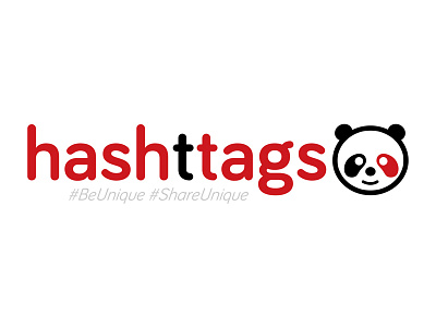 Hashttags brand company logo identity logo logo design