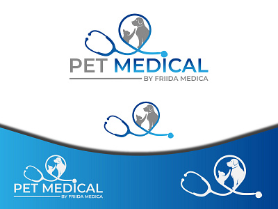 Pet Madical Logo Design cat logo design dog logo illustration logo logo creator logo design logo makers medical logo pet logo pet medical