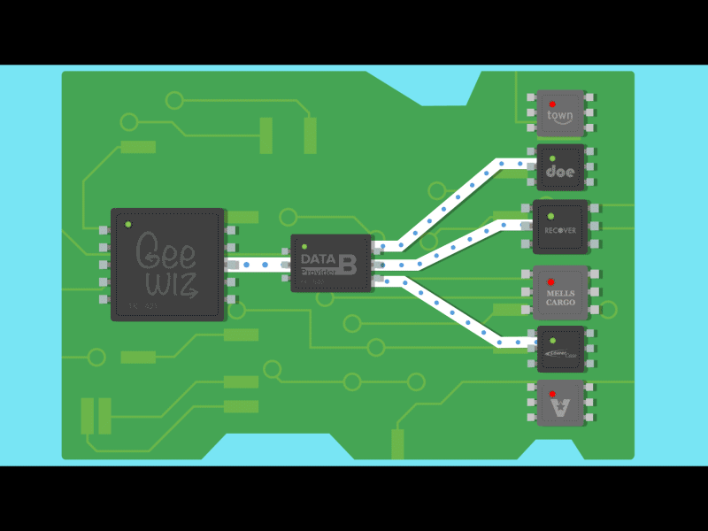 Chipboard board computer chip data