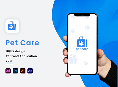 Pet Care App (UI Design) app branding design graphic design illustration logo typography ui ux vector