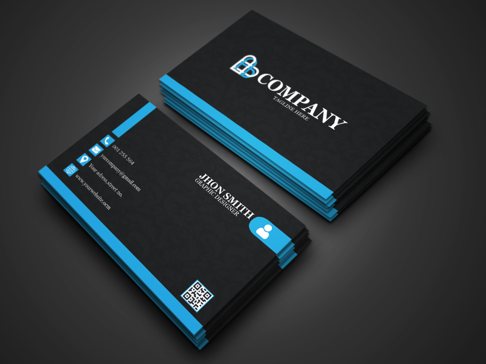 Exclusive Business card. by Rafi Rahman on Dribbble