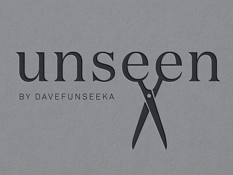 Unseen Logo (V1) by Jen (Mulvihill) Lara on Dribbble