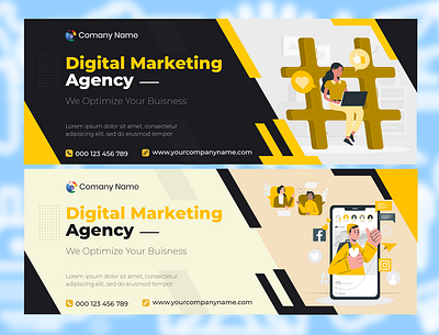 Digital Marketing branding design figma graphic design illustration logo photoshop ui ux