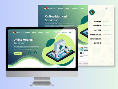 Online Pharmacy - Concept Design