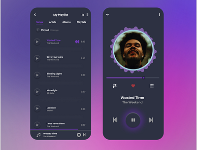 Sound Player app branding design graphic design icon illustration logo ui ui ux ux