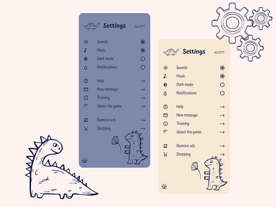 Daily UI: Day 7 - Settings