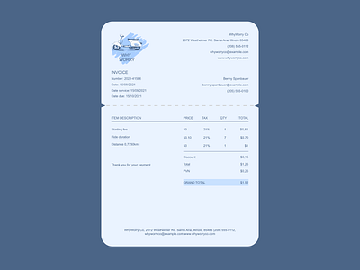 Daily UI: Day 17 - Email Receipt