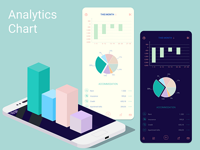 Daily UI: Day 18 - Analytics Chart 018 analytics chart dailyui dailyuianalytics chart design ui uianalytics chart