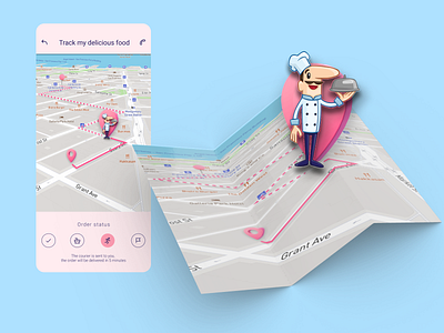 Daily UI: Day 20 - Location Tracker