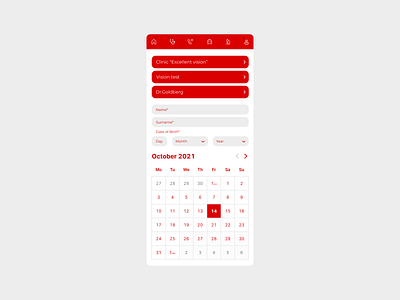 Daily UI: Day 38 - Calendar 038 dailyui design ui ui calendar web web design web design calendar web calendar