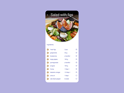 Daily UI: Day 40 - Recipe 040 app recipe dailyui design recipe ui ui recipe web web design web design recipe web recipe