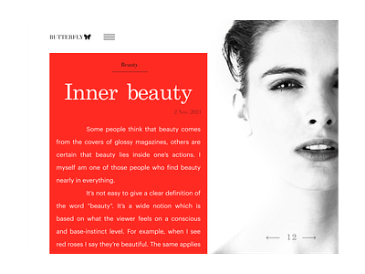 Daily UI: Day 51 - Press Page 051 beauty dailyui design design press page moda press page ui ui press page web web design web design press page web press page