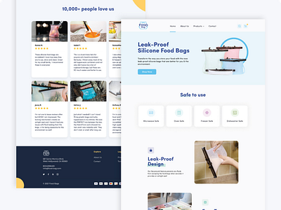 The Food Bag - Shopify Website Design