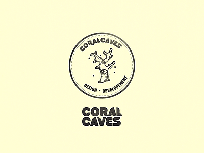 CORALCAVES logo & wordmark