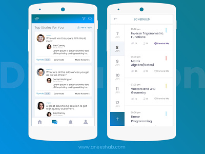 Group Discussion Application-2 android app group discussion application mobile application ui uiux