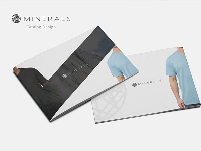 Minerals Catalog Design catalog design print