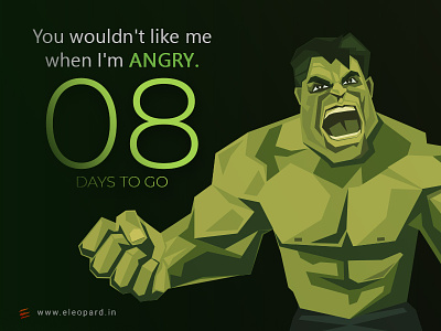 Hulk 08daystogo avengers brucebanner caricature hulk illustration infinitywar infinitywarcountdown marvel